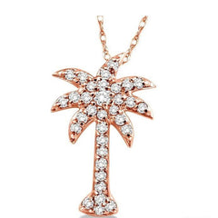 Parkplace Jewelers Palm Tree Diamond Fashion Pendant 63717PPFXPDPG