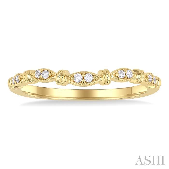 ASHI Diamond Wedding Band 150E9PPFHYG-WB