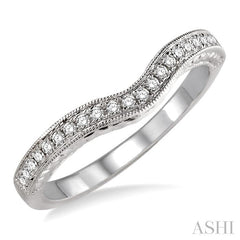 ASHI Diamond Wedding Band 15128PPFVWG-WB