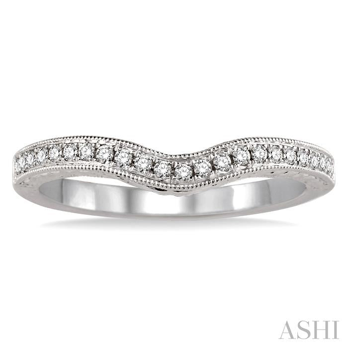 ASHI Diamond Wedding Band 15128PPFVWG-WB
