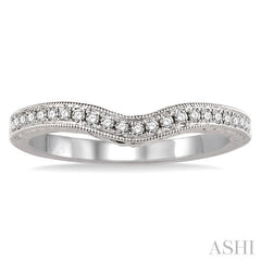 ASHI Diamond Wedding Band 15128PPFVWG-WB