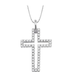 Parkplace Jewelers Cross Diamond Pendant 95526PPFXPDWG
