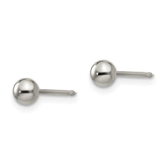16E Inverness Titanium 4mm Ball Post Earrings