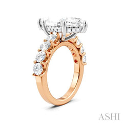 ASHI Marquise Shape Semi-Mount Diamond Engagement Ring 193ACPPFHPW-SM-MQ4