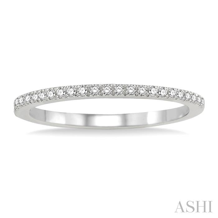 ASHI Diamond Wedding Band 19558PPFHWG-WB