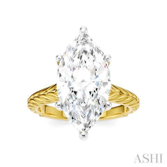 ASHI Marquise Shape Semi-Mount Diamond Engagement Ring 195B8PPFHYW-SM-MQ4
