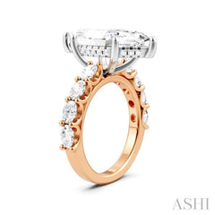 ASHI Marquise Shape Semi-Mount Diamond Engagement Ring 196ACPPFHPW-SM-MQ5