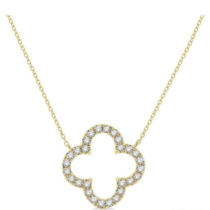 Parkplace Jewelers Clover Diamond Pendant 995JHPPFGNKYG