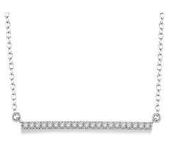 Parkplace Jewelers Bar Diamond Necklace 675T8PPTSPDWG