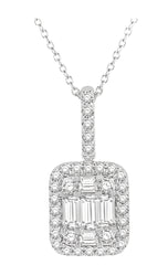 Parkplace Jewelers Halo Fusion Diamond Pendant 931H2PPFVPDWG
