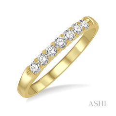 ASHI 7 Stone Diamond Wedding Band 33296PPFGYG