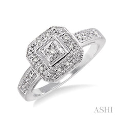 ASHI Diamond Ring 10599PPTSW