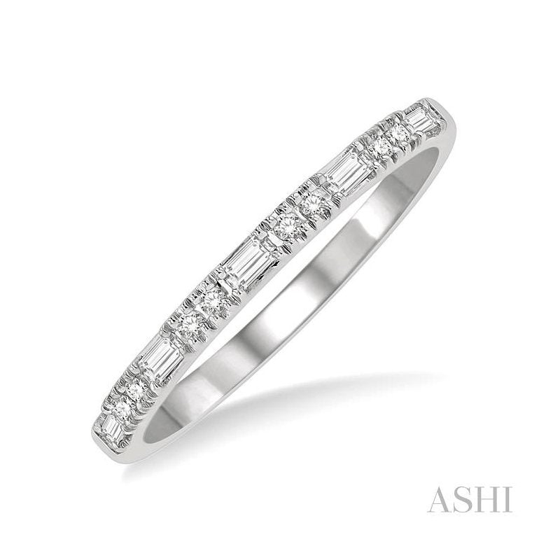 ASHI Stackable Baguette Diamond Fashion Band 311A8PPFHWG