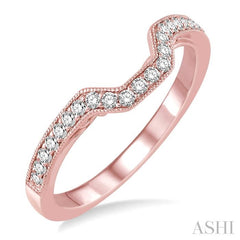 ASHI Diamond Wedding Band 204C6PPFHPG-WB