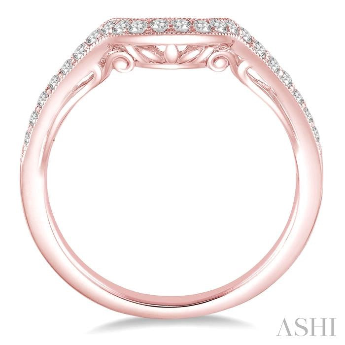 ASHI Diamond Wedding Band 204C6PPFHPG-WB