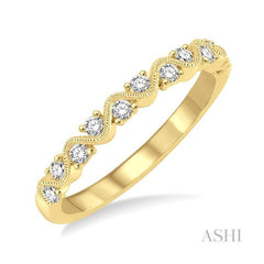 ASHI Stackable Diamond Wedding Band 35776PPFHYG