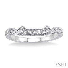 ASHI Diamond Wedding Band 21597PPFVWG-WB