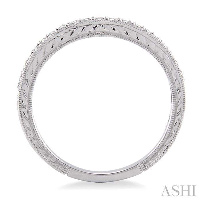 ASHI Diamond Wedding Band 21597PPFVWG-WB