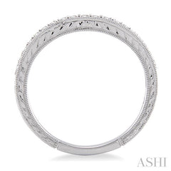 ASHI Diamond Wedding Band 21597PPFVWG-WB