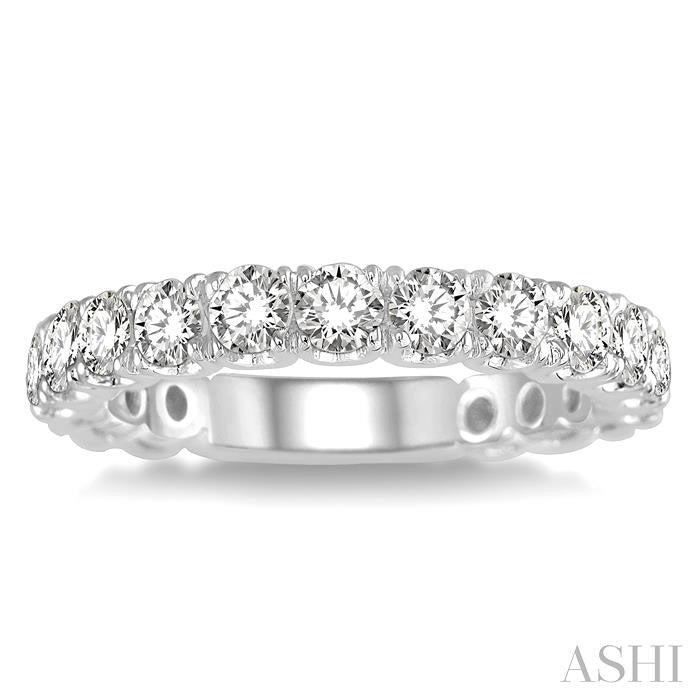 ASHI Diamond Wedding Band 21832PPFRWG-WB