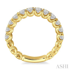ASHI Diamond Wedding Band 21832PPFRYG-WB