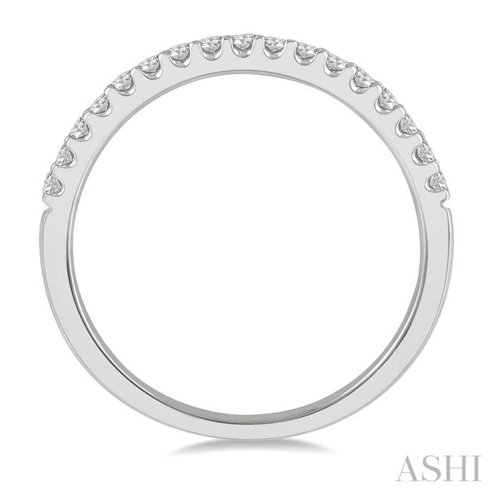 ASHI Diamond Wedding Band 219D6PPFVWG-WB