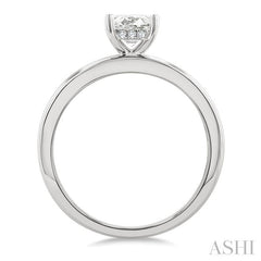 ASHI Cushion Shape Semi-Mount Diamond Engagement Ring 219M9PPFGWG-SM-CU
