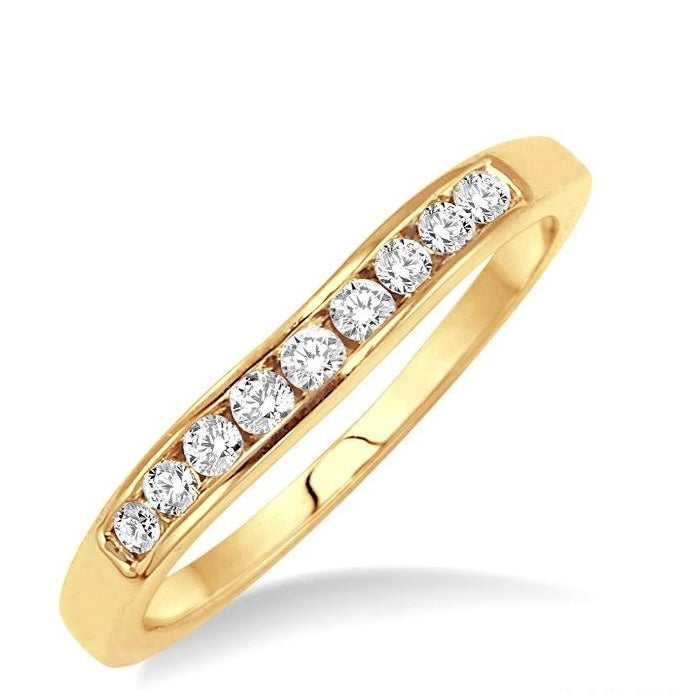 Parkplace Jewelers Channel Set Curved Diamond Wedding Band 31146PPFC