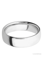 7 mm wide Ultra Comfort (our most comfortable profile) 14K White Gold band.