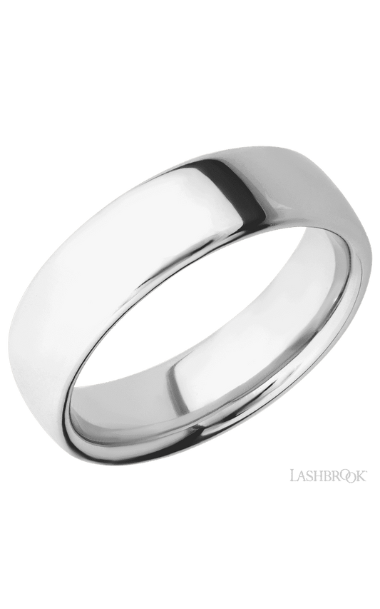 7 mm wide Ultra Comfort (our most comfortable profile) 14K White Gold band.