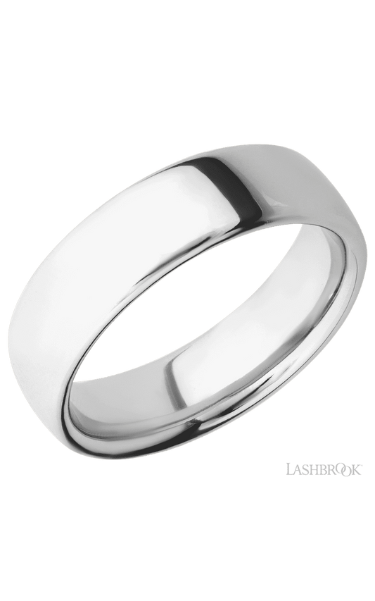 7 mm wide Ultra Comfort (our most comfortable profile) 14K White Gold band.