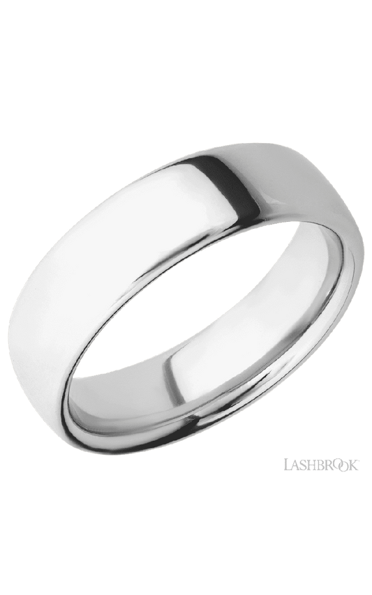 7 mm wide Ultra Comfort (our most comfortable profile) 14K White Gold band.