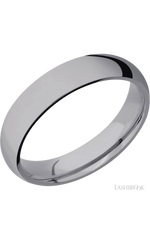 5 mm wide Domed Tantalum band.