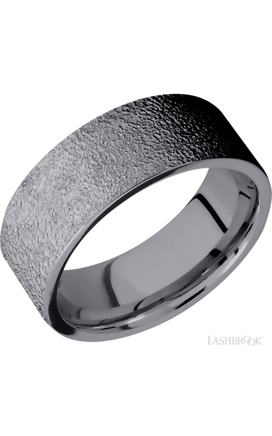 8 mm wide Flat Tantalum band.