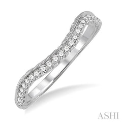 ASHI Diamond Wedding Band 22687PPFVWG-WB
