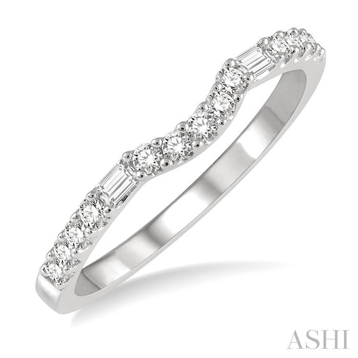 ASHI Diamond Wedding Band 226G6PPFVWG-WB