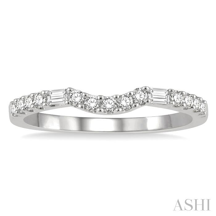ASHI Diamond Wedding Band 226G6PPFVWG-WB