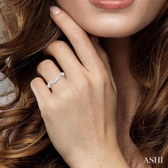 ASHI Diamond Wedding Band 22795PPFRWG-WB