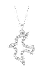Parkplace Jewelers Dove Petite Diamond Fashion Pendant 98798PPFSPDWG