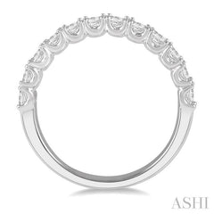 ASHI Diamond Wedding Band 23150PPFRWG-WB-1.20