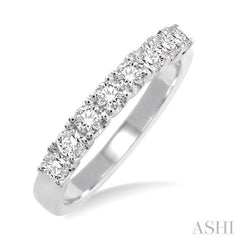 ASHI Diamond Wedding Band 23613PPFRWG-WB