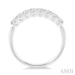 ASHI Diamond Wedding Band 23613PPFRWG-WB