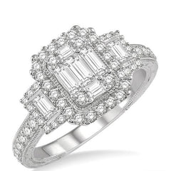 Parkplace Jewelers Halo Fusion Diamond Engagement Ring 115B2PPFVWG