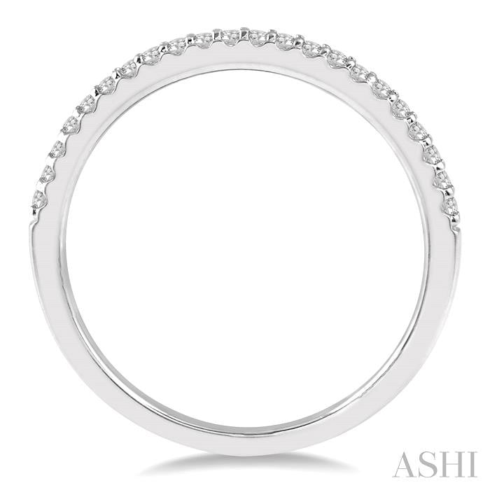ASHI Diamond Wedding Band 240G7PPFHWG-WB