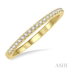 ASHI Diamond Wedding Band 241G9PPFHYG-WB