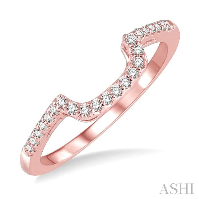 ASHI Curved Diamond Wedding Band 243H7PPFHPG-WB