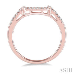 ASHI Curved Diamond Wedding Band 243H7PPFHPG-WB
