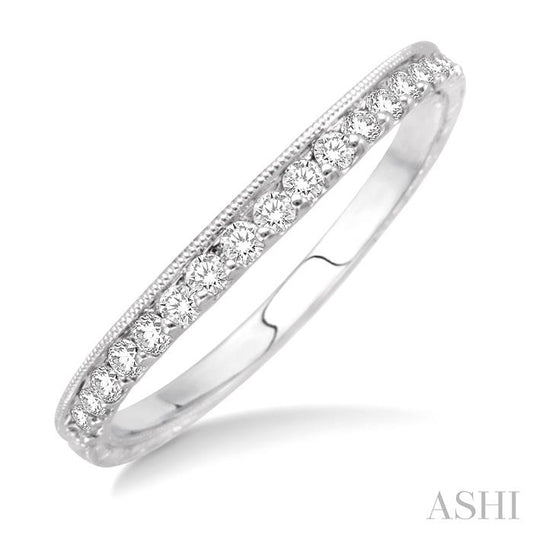 ASHI Diamond Wedding Band 24736PPFVWG-WB