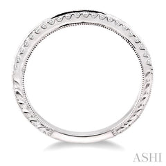 ASHI Diamond Wedding Band 24738PPFHWG-WB