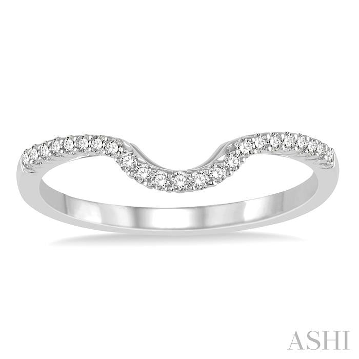 ASHI Diamond Wedding Band 247C8PPFVWG-WB